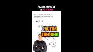 Polynomial Functions and the FACTOR THEOREM [upl. by Nugesulo261]