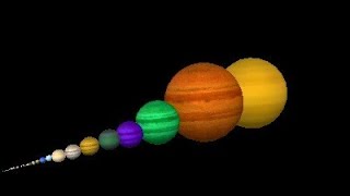 Planet Size Comparison [upl. by Orabelle]