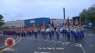 Drumderg Loyalists  their own Parade in Keady 2024 [upl. by Elleirol]