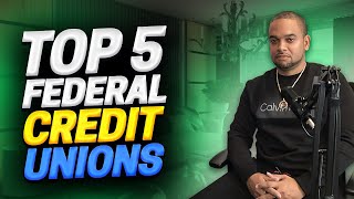 TOP 5 CREDIT UNIONS IN 2023  AND HERE IS WHY🔥 [upl. by Syst]