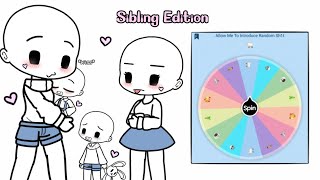 Make an OC using a random wheel generator ♡°sibling edition lolz 🦈°♡ Read Desc If You Join Comp [upl. by Yahsat]