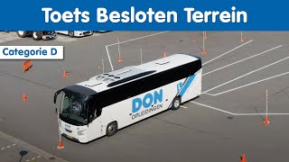 DON Opleidingen  Toets Besloten Terrein  Bus [upl. by Elexa]