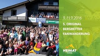 Bergretter Fanwanderung 2016  Heimatkanal [upl. by Levey626]