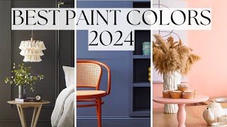 Top Paint Colors 2024 Paint Color Trends and Ideas [upl. by Ainud]