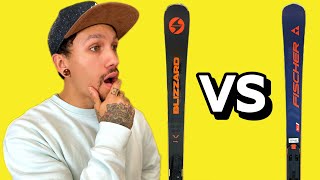 Welcher Ski ist besser Blizzard Firebird HRC VS Fischer the Curv DTX [upl. by Karole]