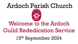 Ardoch Parish Church Live Stream 15th September 2024 [upl. by Dlarrej258]