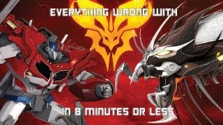 Everything Wrong With Predacons Rising in 8 Minutes or Less CinemaSins Parody [upl. by Bronez760]