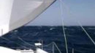 Catamaran Sailing in 40 knots  Red Sea [upl. by Olva]