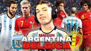 ARGENTINA 1 BELGICA 0  PALIZA TACTICA DE SABELLA  CUARTOS DEL MUNDIAL BRASIL 2014 [upl. by Sieracki124]