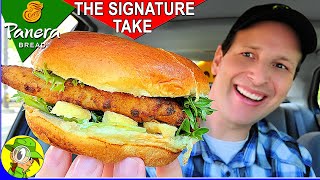 Panera Bread® 👨‍🍳 THE SIGNATURE TAKE CHICKEN SANDWICH Review 🌟🐔🥪  Peep THIS Out 🕵️‍♂️ [upl. by Christye]