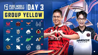 ID 2024 PMGC League  Group Yellow Day 3  PUBG MOBILE Global Championship [upl. by Kin]