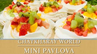 Perfect Pavlova Recipe  No fail Method by Chatkharay world [upl. by Lertram]