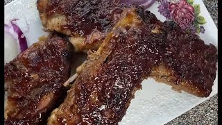 FallOffTheBone Tender Baked Barbecue Ribs [upl. by Savdeep]