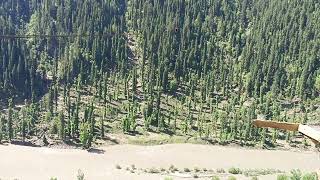 Beautiful view near Kel to Arang Kel Doli Ride Neelum Valley Kashmir MashAllah SubhanAllah ❤️ [upl. by Pazia]