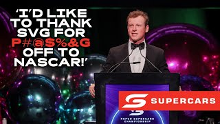 Supercars Champion Will Browns Hilarious Gala Awards Speech  2024 Repco Supercars Championship [upl. by Pokorny]