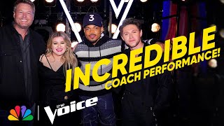 Niall Chance Kelly and Blake Perform “Can’t Take My Eyes Off You”  The Voice  NBC [upl. by Eirolav]