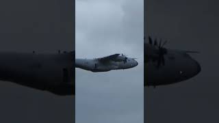 Double A400M Atlas fly pasts at Cosford airshow aviation planespotting airforce airshow [upl. by Ynaffad]