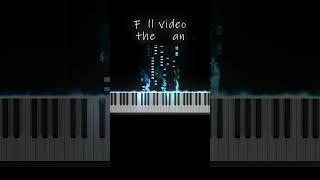 Bach  Toccata and Fugue in D Minor pianotutorial piano pianocover [upl. by Adnol]