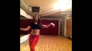 Flamenco Bellydance Fusion  Class choreography by Anjelica [upl. by Enogitna449]