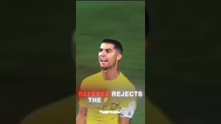 Ronaldo or referee cr7cik football edit cr7hd messi [upl. by Heda]