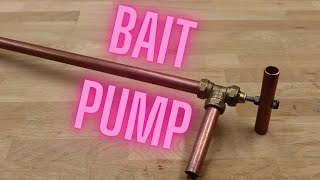 How to make a bait pump for black lugworm [upl. by Ocirled449]