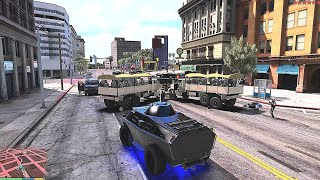 GTA 5  APC Tank Rampage  6 [upl. by Harolda]