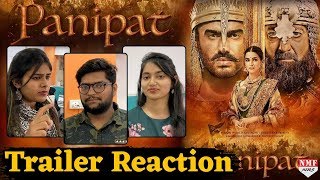 Panipat  Trailer Reaction  Sanjay Dutt Arjun Kapoor  Ashutosh Gowariker [upl. by Anaibaf]