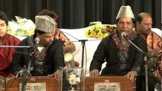 SAMEENA STAGE SHOW QawwaliNizami Brothers [upl. by Enyawud]