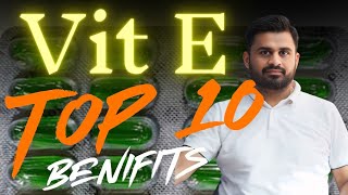 Full Video  Top10 Benefits of vitamin E drrobin facts health food ayurved doctor remedy [upl. by Ees]