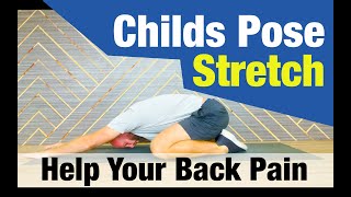 Childs Pose Stretch  Chichester Chiropractic Health Centre [upl. by Ichabod921]