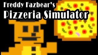 Playing Pizzeria Simulator Live Part 1 [upl. by Shuma77]