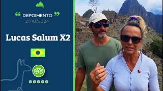 Depoimento Brasil  Lucas Salum X2 incacivilization brasilturismo viagensmachupicchu [upl. by Yokoyama]