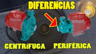 Diferencia entre Bomba centrífuga y periférica Aspectos importantes [upl. by Balac194]