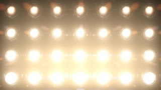 Flashing Lights Wall of Lights Motion Graphics Footage vj loop light bulb flickering Background [upl. by Guthry612]