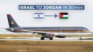 TRIPREPORT  Royal Jordanian Airlines ECONOMY  Tel Aviv  Amman  Airbus A321 [upl. by Klemens726]