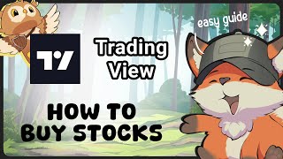 How to Buy Stocks in TradingView Paper Trading  Guide Glimpse [upl. by Barsky]