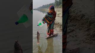 Bottle fish trap best village fishing video how to catch fish in villagevillage big fish catching [upl. by Tristan778]