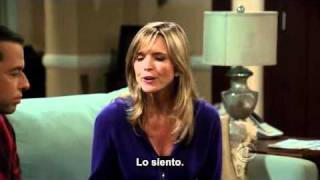 Two and a half men Alan sincero con Lyndsey Sub en español [upl. by Hoeve212]