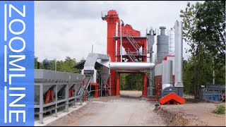 120TPH Batching Asphalt Mixing Plant [upl. by Anohs]