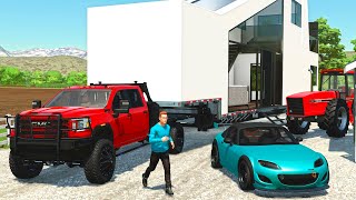 NEW EXPANSION AT RV PARK CAMPING GROUND  CAN WE MAKE MILLIONS FARMING SIMULATOR 22 [upl. by Fleck132]