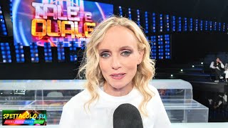 Justine Mattera intervista Tale e Quale Show 2024 «I miei figli mi hanno detto quotCringe cringequot» [upl. by Egwan]