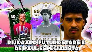 NOVO DME DO RIJKAARD FUTURE STARS E DE PAUL ESPECIALISTA VALEM A PENA  EA FC 24 ULTIMATE TEAM [upl. by Robinson]