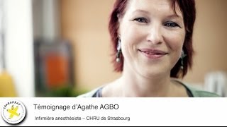 Témoignage dAgathe AGBO Infirmière anesthésiste [upl. by Wohlen]