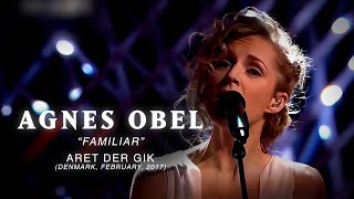 Agnes Obel quotFamiliarquot LIVEARET DER GIK Denmark February 2017 VIDEO REPOST [upl. by Araiek]