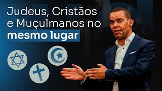 Judeus cristãos e muçulmanos no mesmo lugar RodrigoSilva Israel [upl. by Trueblood981]