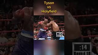 🔥 Tyson and Holyfield First fight Highlights and knockdowns boxing mma ufc [upl. by Ettessil]