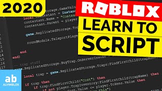 Roblox How To Code  How To Script On Roblox  Episode 1 [upl. by Ellinet]