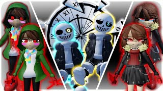 roblox 688  Undertale Timeline Collapse   Time Paradox  SS Chara V2  FellShift Chara [upl. by Kellene]