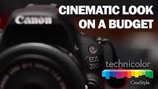 How to install cinestyle on canon 200D  CINEMATIC LOOK on a budget [upl. by Zipporah819]