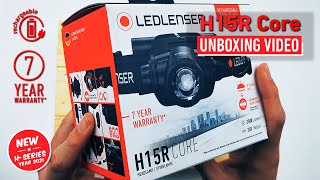 H15R Core 🔦 2500 lumens 250 meter Max 80 hour run time Rechargeable Headlamp  Ledlenser Malaysia [upl. by Jedd]